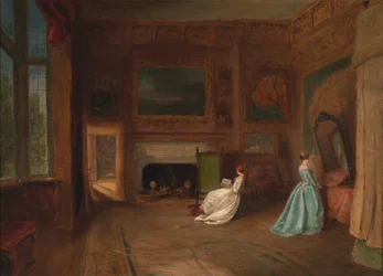 La chambre de Lady Betty Germain à Knole, Kent