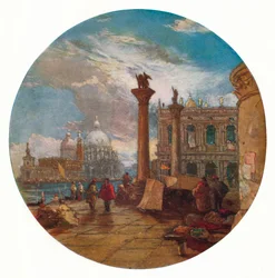Vue de Venise, vers 1853