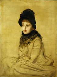 Portrait de Kathleen Newton, 1877