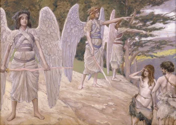 Adam et Ève chassés du paradis, 1896-1902
