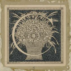 Lettre capitale C, illustration de La Vie de Notre Seigneur Jésus-Christ