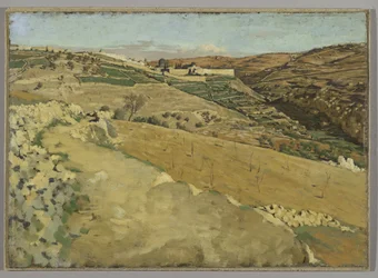 Jérusalem et Siloé, côté sud, illustration pour La Vie du Christ, 1886-94