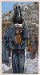 Martha, illustration de La Vie du Christ, c.1886-94