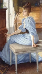 Portrait de Madame Henriette de Bonnieres, années 1880