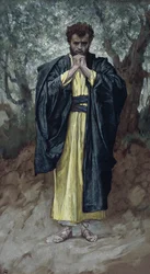 Saint Matthieu, illustration de La Vie du Christ, c.1886-94