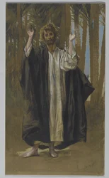Saint Simon, illustration de La vie de notre Seigneur Jésus-Christ