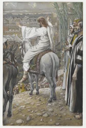Le Seigneur pleura, illustration de La Vie de Notre Seigneur Jésus-Christ, 1886-94