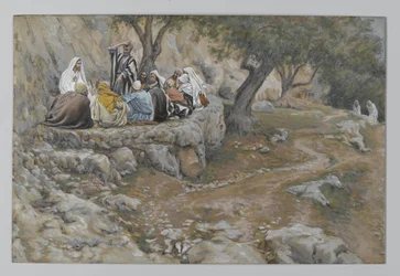 La primauté de Saint Pierre, illustration de La Vie de Notre Seigneur Jésus-Christ, 1886-96