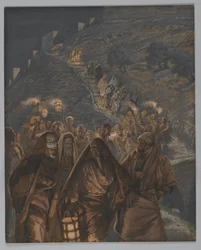 La procession de Judas, illustration de La Vie de Notre Seigneur Jésus-Christ, 1886-94