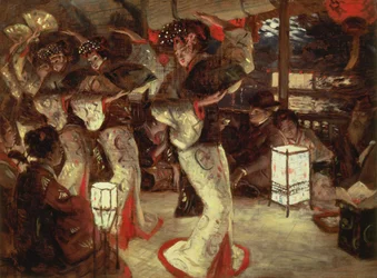 Le fils prodigue dans la vie moderne : en terres étrangères, c.1882