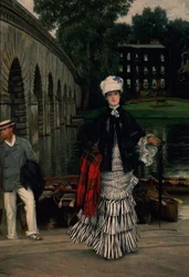 Le retour de la promenade en bateau, 1873