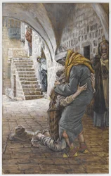 Le Retour du fils prodigue, illustration pour La Vie du Christ, c.1886-96