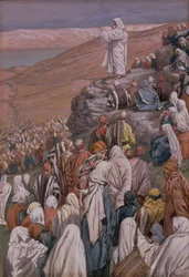 Le Sermon sur la montagne, illustration pour La Vie du Christ, vers 1886-96