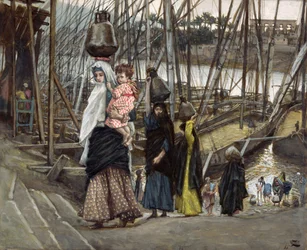 Le Séjour, Égypte, illustration de La Vie du Christ, c.1886-94