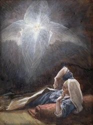 Vision de Saint Joseph, illustration pour La Vie du Christ, c.1886-94
