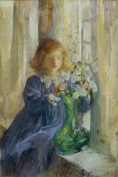 Le vase vert