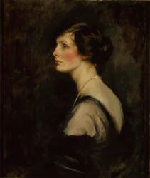Portrait de Mary Gascoigne-Cecil en tant que marquise de Hartington