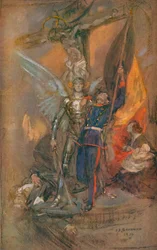 Saint Michel de Belgique, 1914