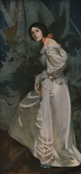 Les escaliers, vers 1899