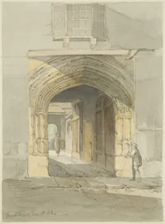 Passage de la maison de garde, Wine Street