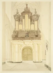 Orgue et tribune d