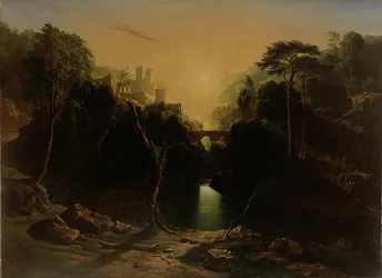 Paysage romantique