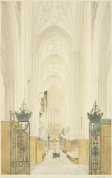 Transept de St Mary Redcliffe, vue vers le sud