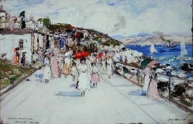 Sur la promenade