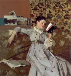 Caterina lisant un livre, c.1888