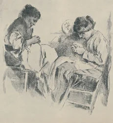 Couturières espagnoles, 1919