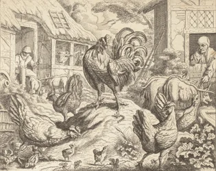 Le coq et la pierre précieuse, des Fables d