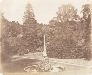 Dans le jardin. Blenheim