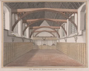 Château de Herstmonceux, East Sussex : La Salle