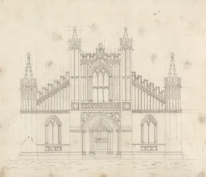 Dessin préparatoire pour le Design 11, Planche 9 d