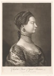 Portrait de Charlotte de Mecklembourg