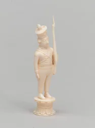 Pion blanc, pièce d