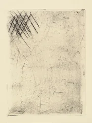 [76] Impressions de plaques annulées par Whistler - Deux croquis