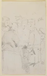 Un groupe de figures autour d