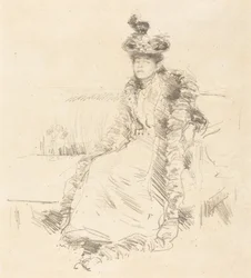 Dame assise