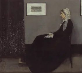 Arrangement en gris et noir n°1, aussi appelé Portrait de la mère de l