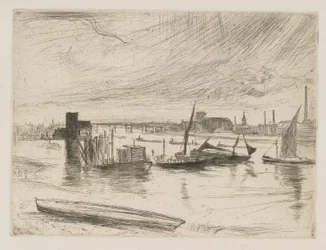 Aube à Battersea (Cadogan Pier)