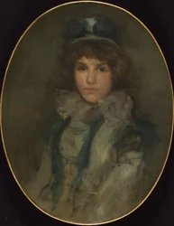 Bleu et corail : le petit bonnet bleu