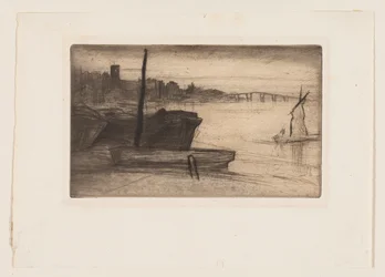 Pont et église de Chelsea