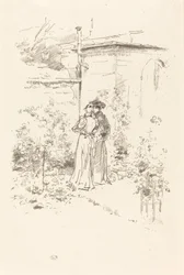 Confidences dans le jardin