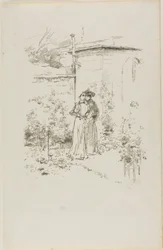 Confidences dans le jardin