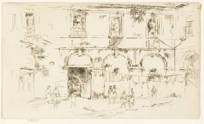 Cour du Monastère de Saint-Augustin, Bourges