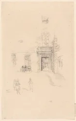 Cour, hôpital de Chelsea