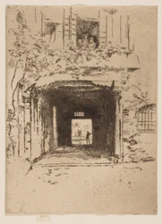 La porte et la vigne