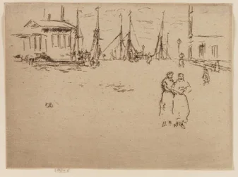 Quai de pêche, Ostende