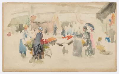 Marché aux fleurs : Dieppe